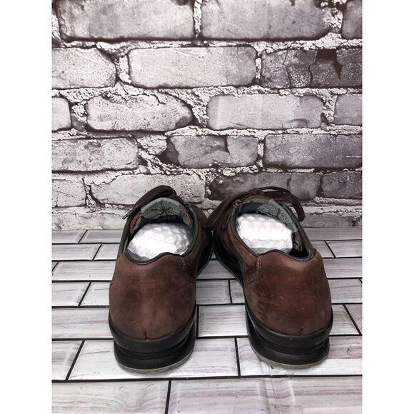 Mephisto Runoff Air-Jet System Brown Leather Sneaker Shoes Women’s Sz 8M US/39EU - Picture 5 of 16